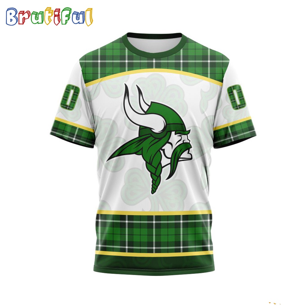 NFL Minnesota Vikings T Shirt Special Design For St Patrick Day 1
