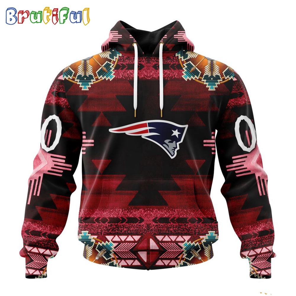 NFL New England Patriots Hoodie Special Native Costume Design Hoodie 1
