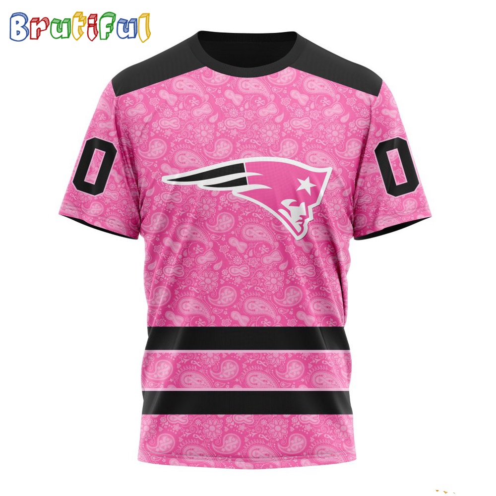 NFL New England Patriots T Shirt Special Pink T Shirt Design Fight Breast Cancer 1