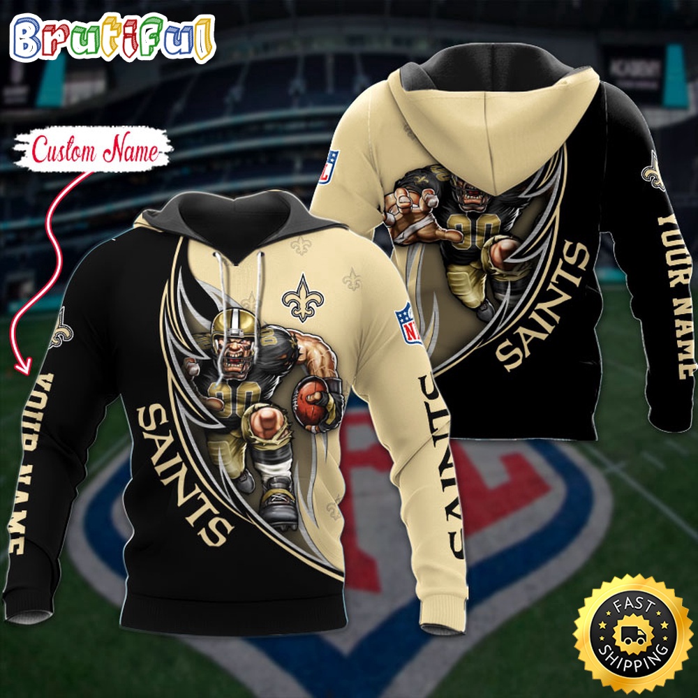 NFL New Orleans Saints Hoodie Damn Right Sport Hoodie