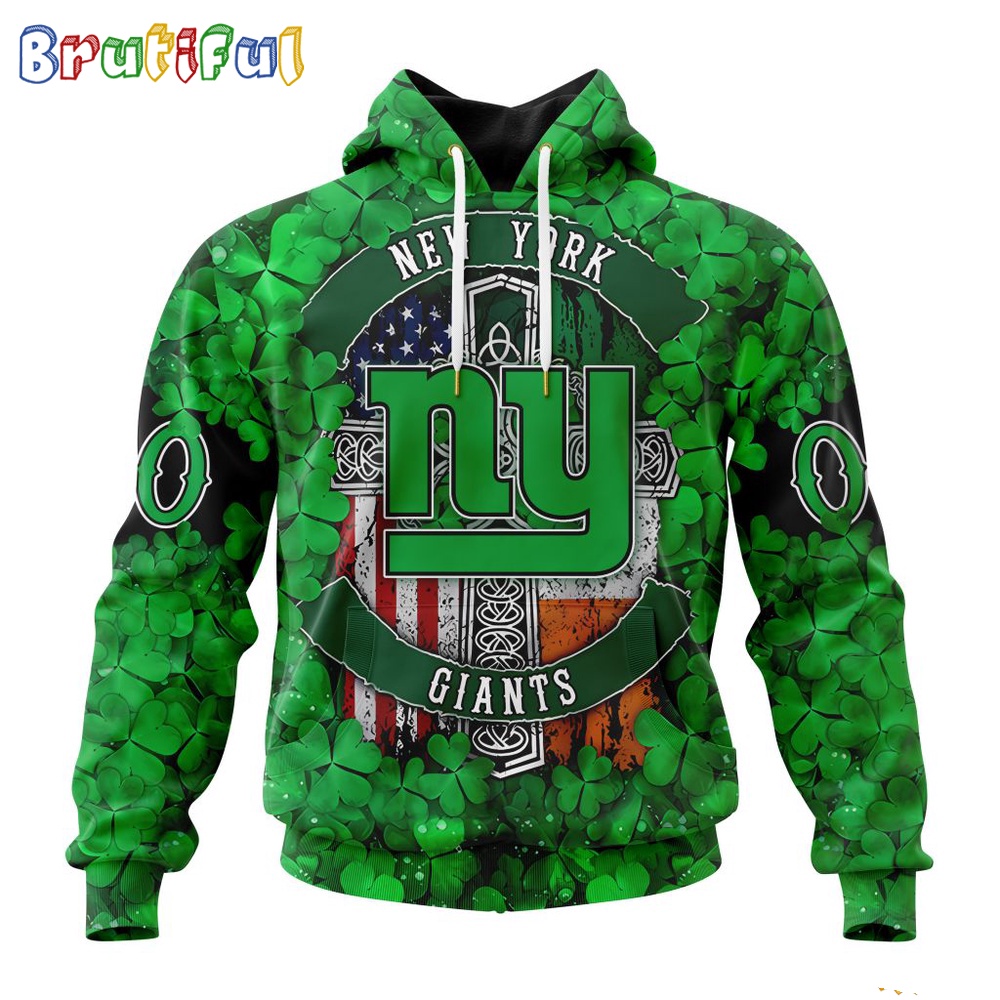 NFL New York Giants Hoodie Special Design Hoodie St Patrick Day 1