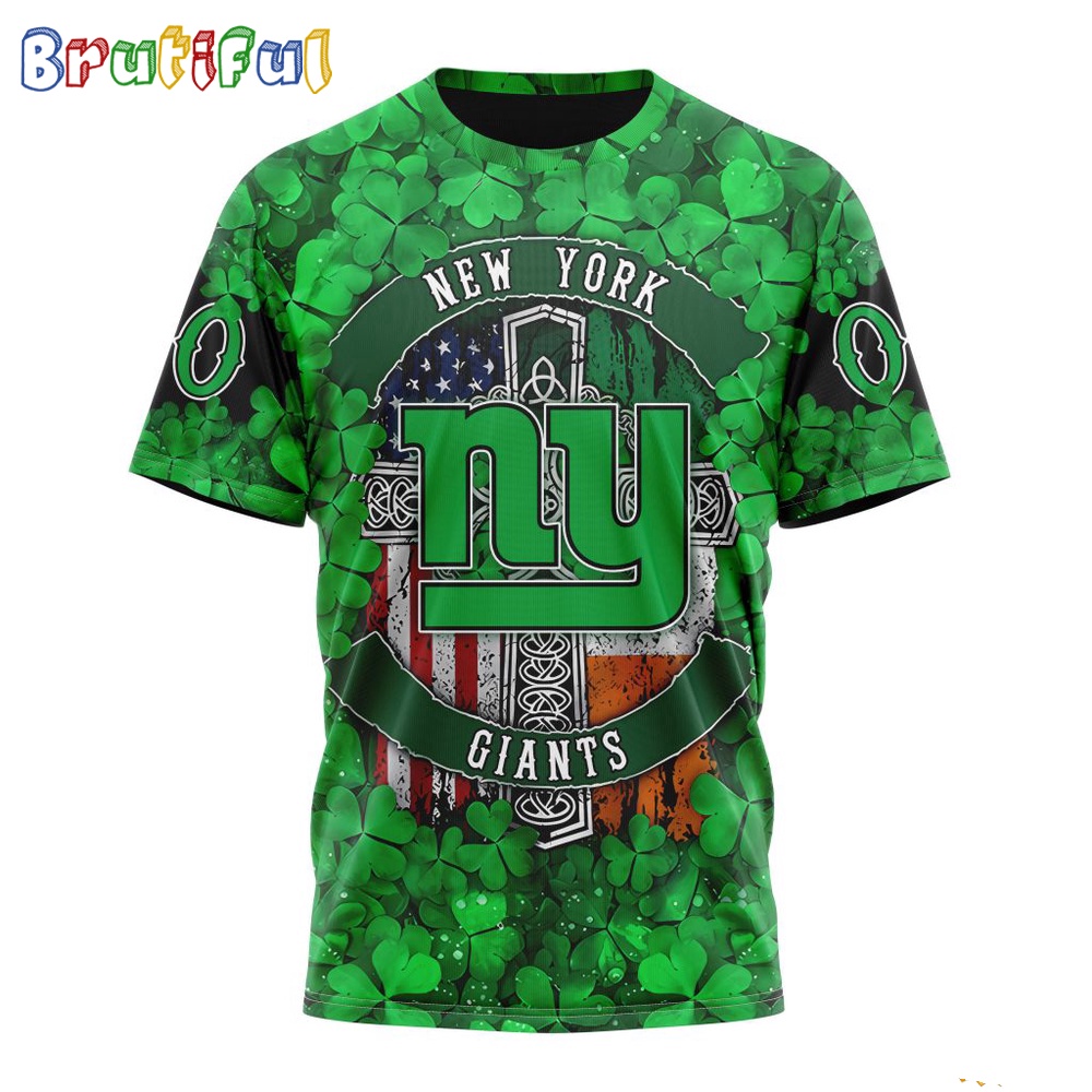 NFL New York Giants T Shirt Special Design 3D T Shirt St Patrick Day 1