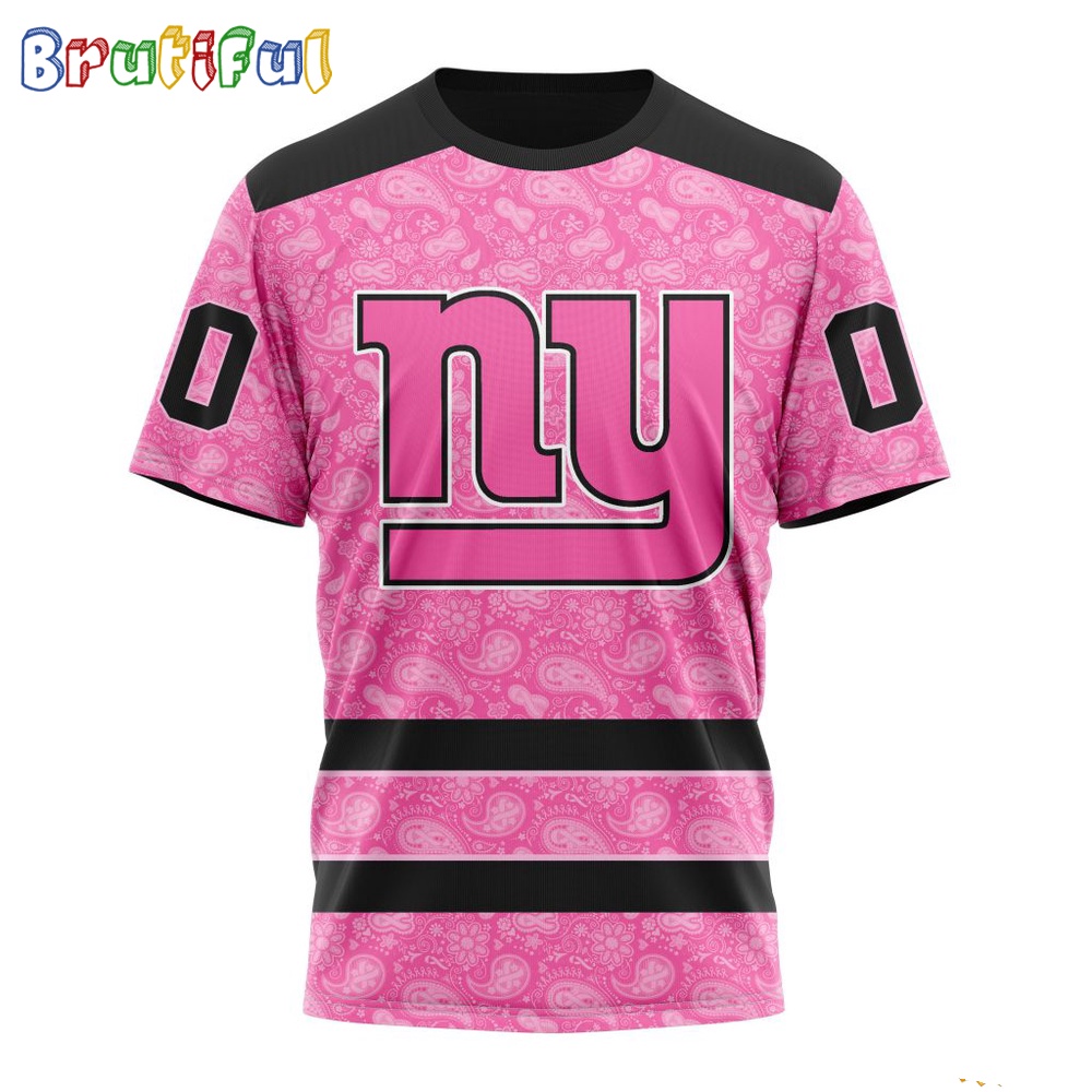 NFL New York Giants T Shirt Special Pink T Shirt Design Fight Breast Cancer 1