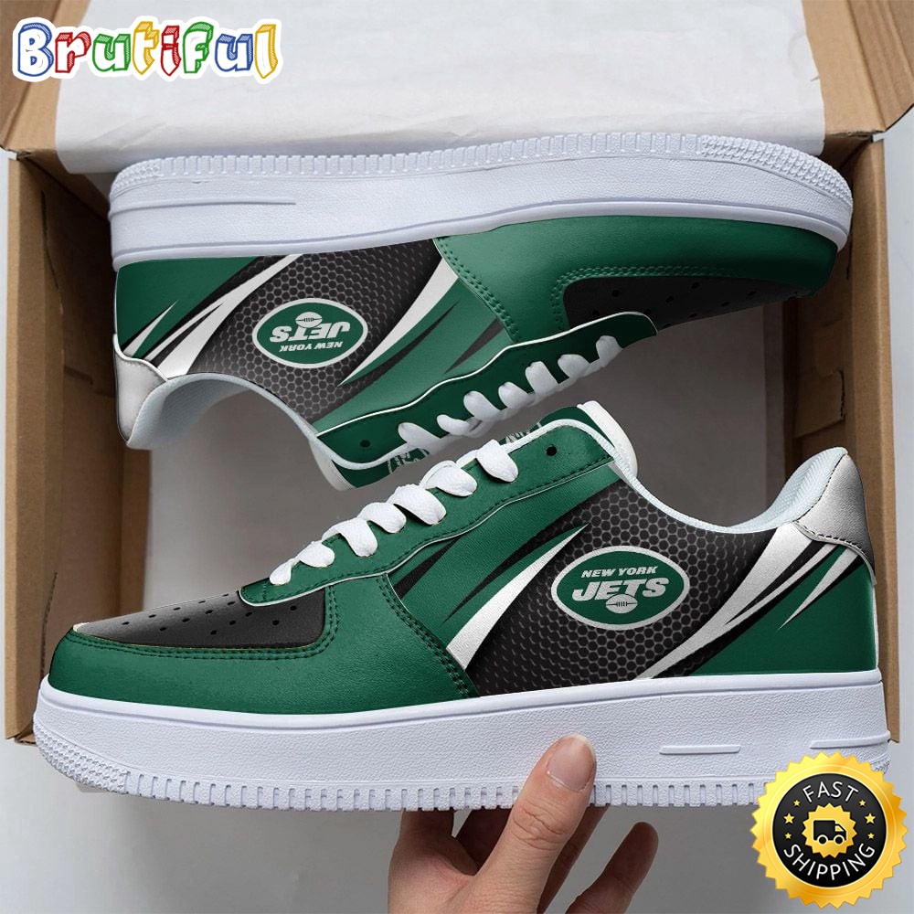 NFL New York Jets Air Force 1 Shoes Sleek AF1 Fashion 1