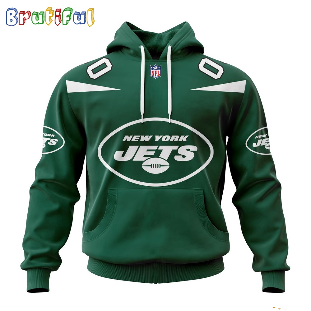 NFL New York Jets Hoodie 2024 Personalized Name And Number Unisex Hoodie 1