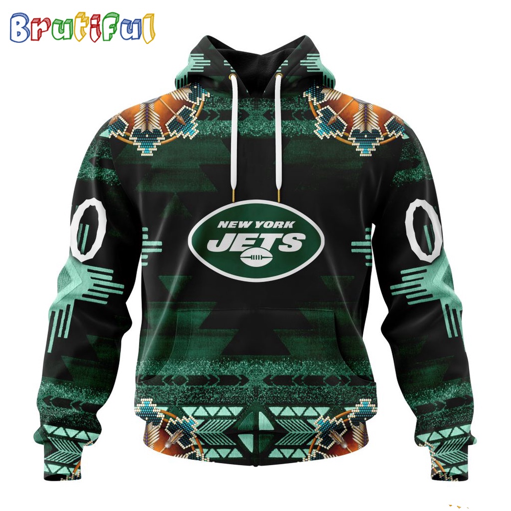 NFL New York Jets Hoodie Special Native Costume Design Hoodie 1