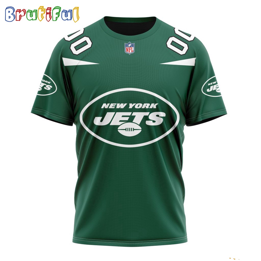 NFL New York Jets T Shirt 2024 Personalized Name And Number Unisex T Shirt 1