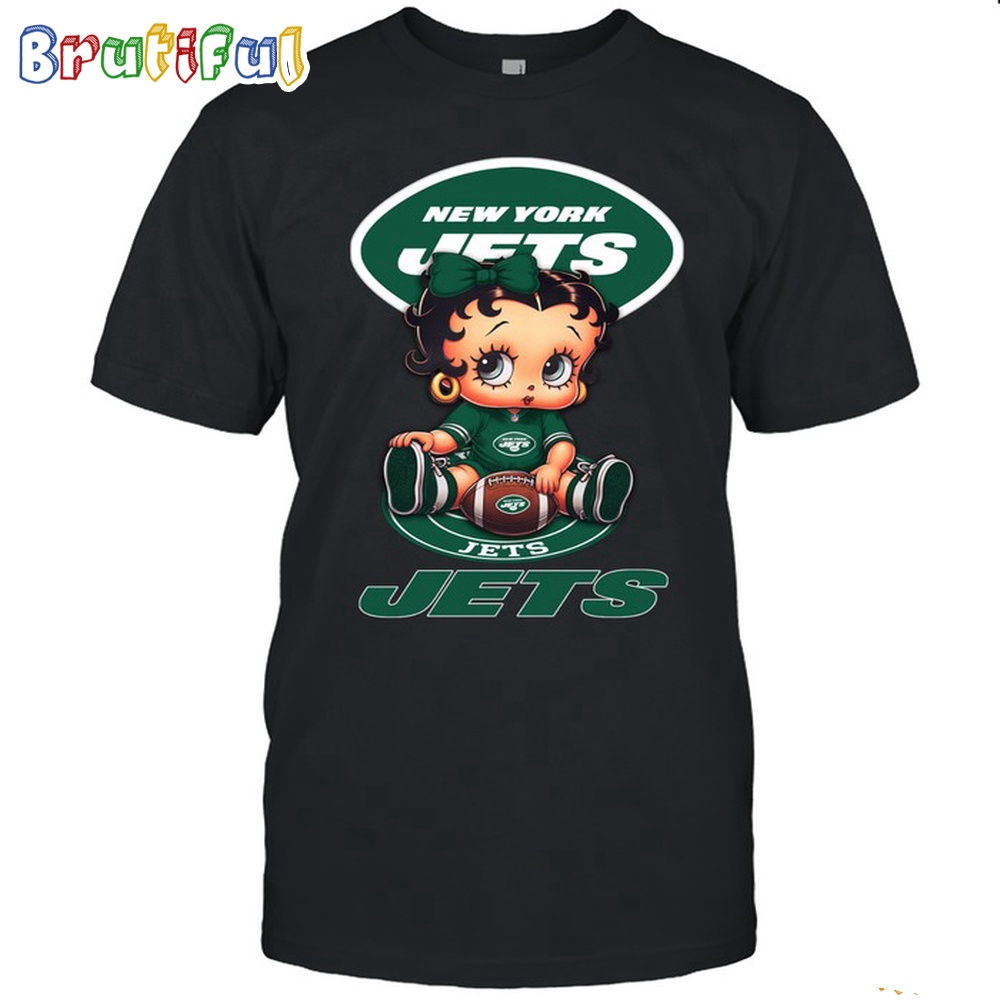 NFL New York Jets T Shirt Betty Boop Football Tshirt