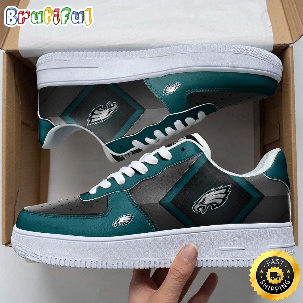 NFL Philadelphia Eagles Air Force 1 Shoes Chic AF1 Collection 1