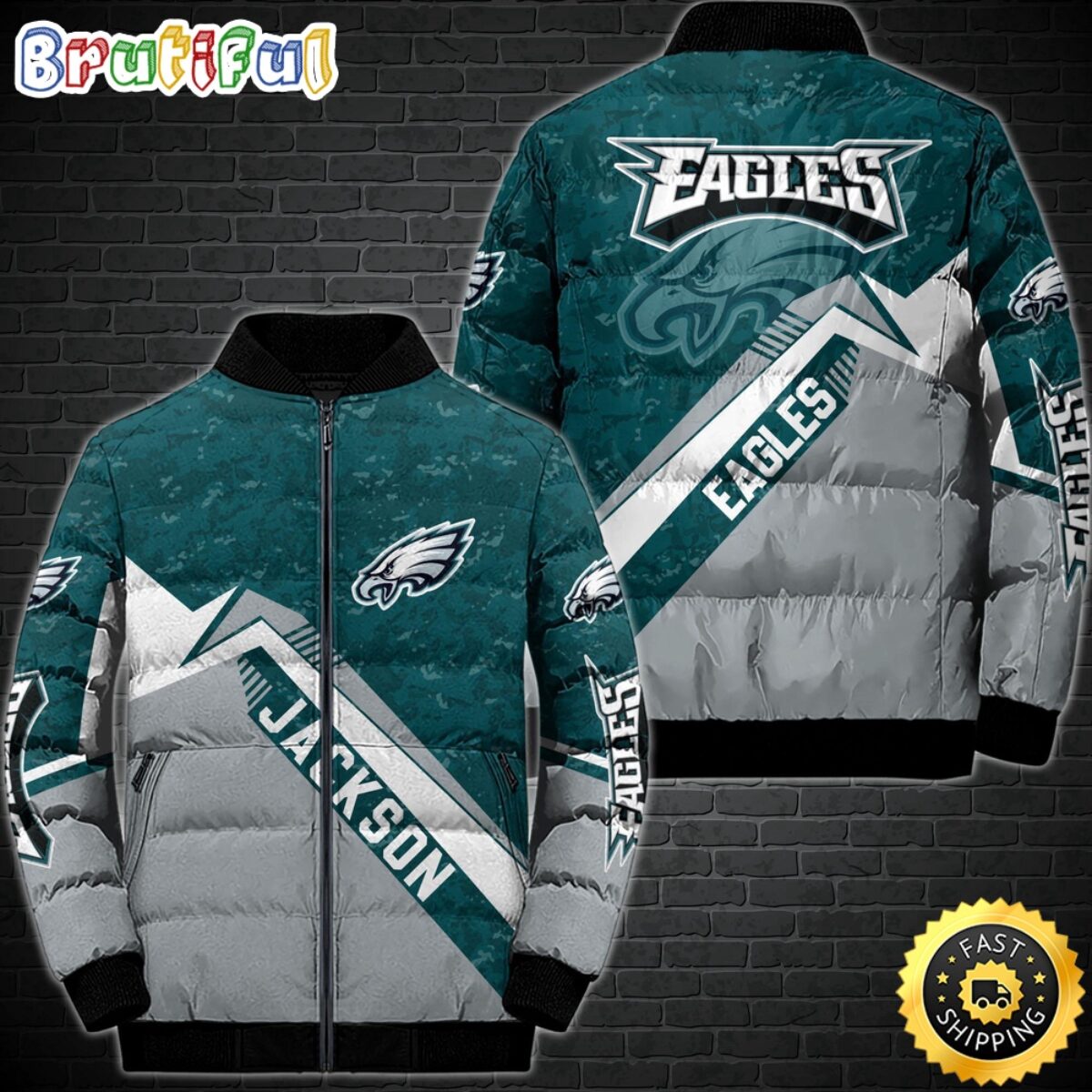 NFL Eagles ナイロン ダウン ジャケット NFL Eagles ナイロン ダウン ジャケット 90's Philadelphia