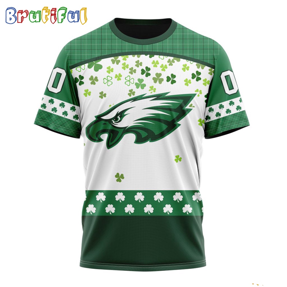 NFL Philadelphia Eagles T Shirt Special Design T Shirt St Patrick Day 1