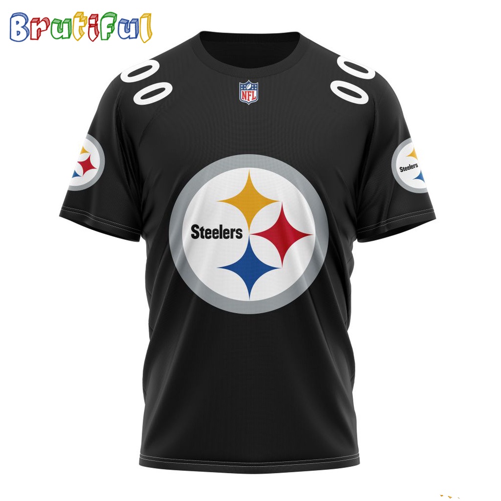 NFL Pittsburgh Steelers T Shirt 2024 Personalized Name And Number Unisex T Shirt 1