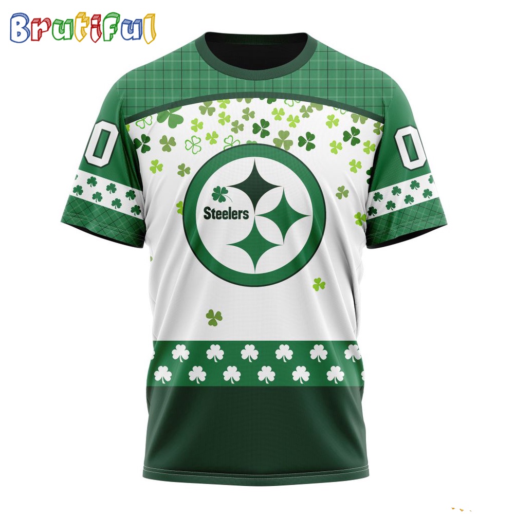NFL Pittsburgh Steelers T Shirt Special Design T Shirt St Patrick Day 1