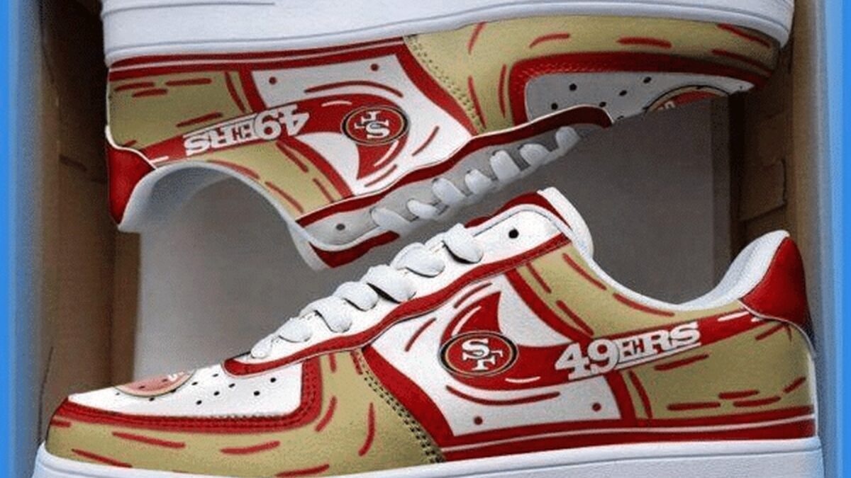 san francisco 49ers air force ones