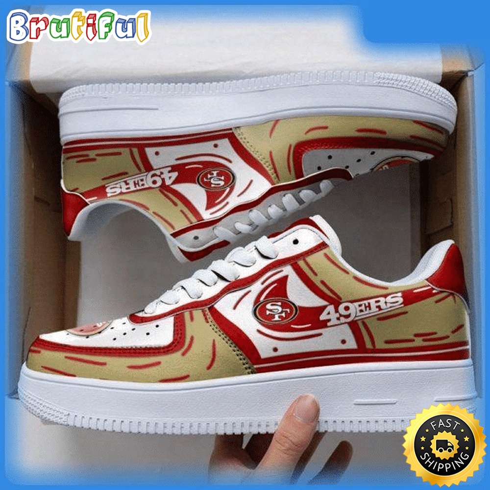 NFL San Francisco 49Ers Air Force 1 Shoes Sneaker Trending For Fans 1
