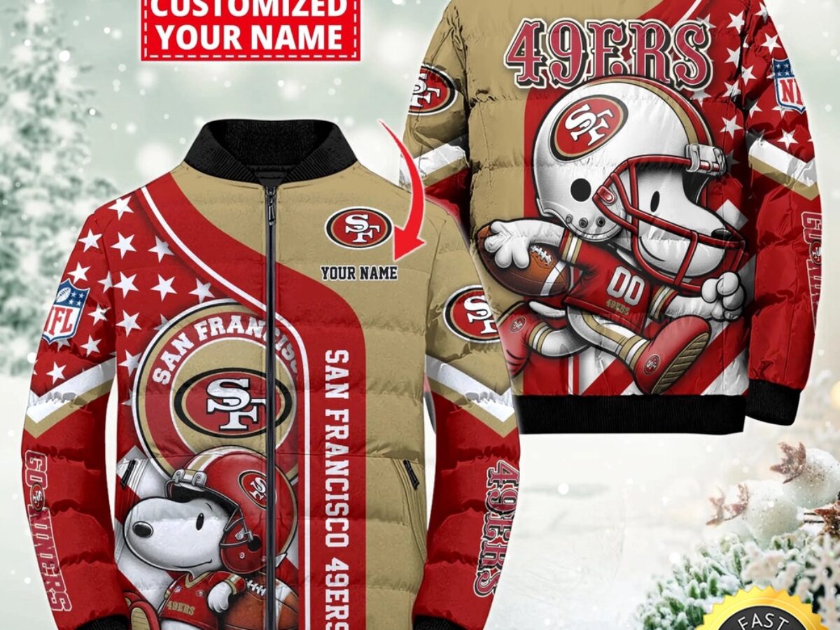 NFL San Francisco 49ers ダウンジャケット NFL-San-Francisco-49ers-Puffer