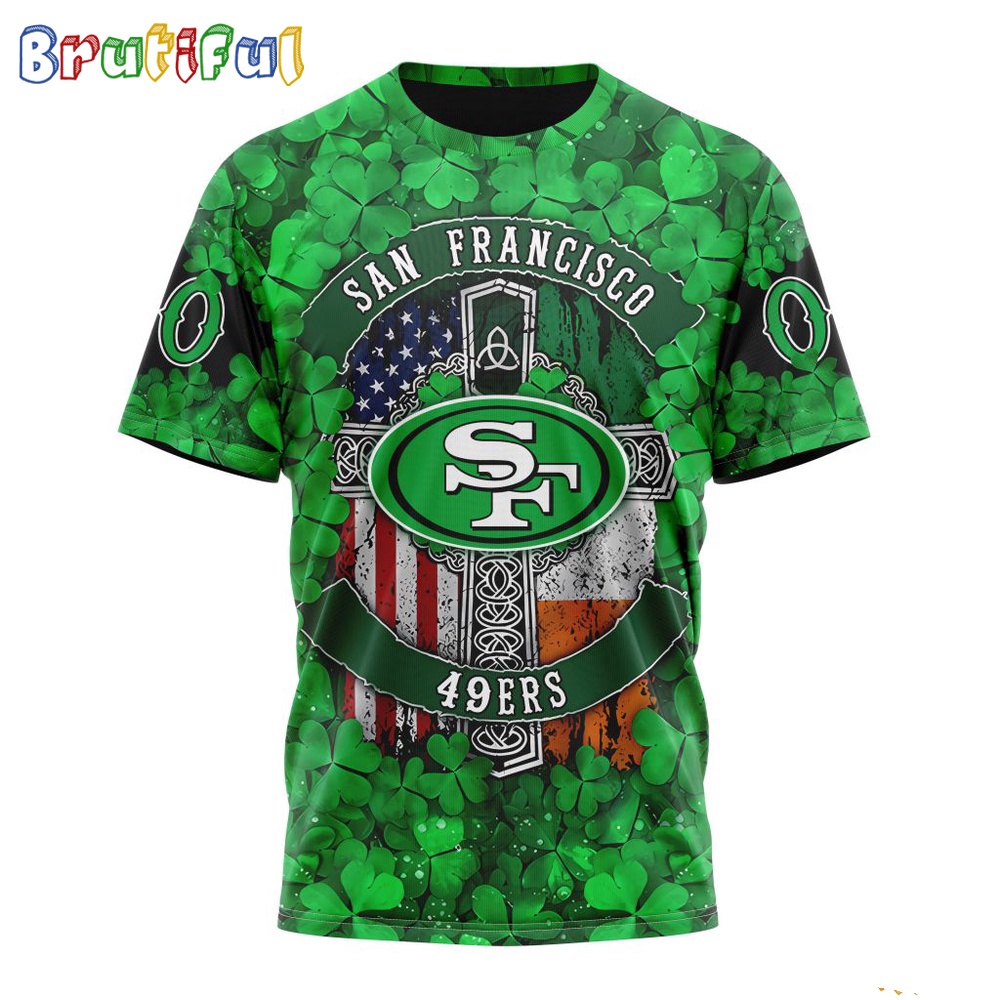 NFL San Francisco 49ers T Shirt Special Design 3D T Shirt St Patrick Day 1