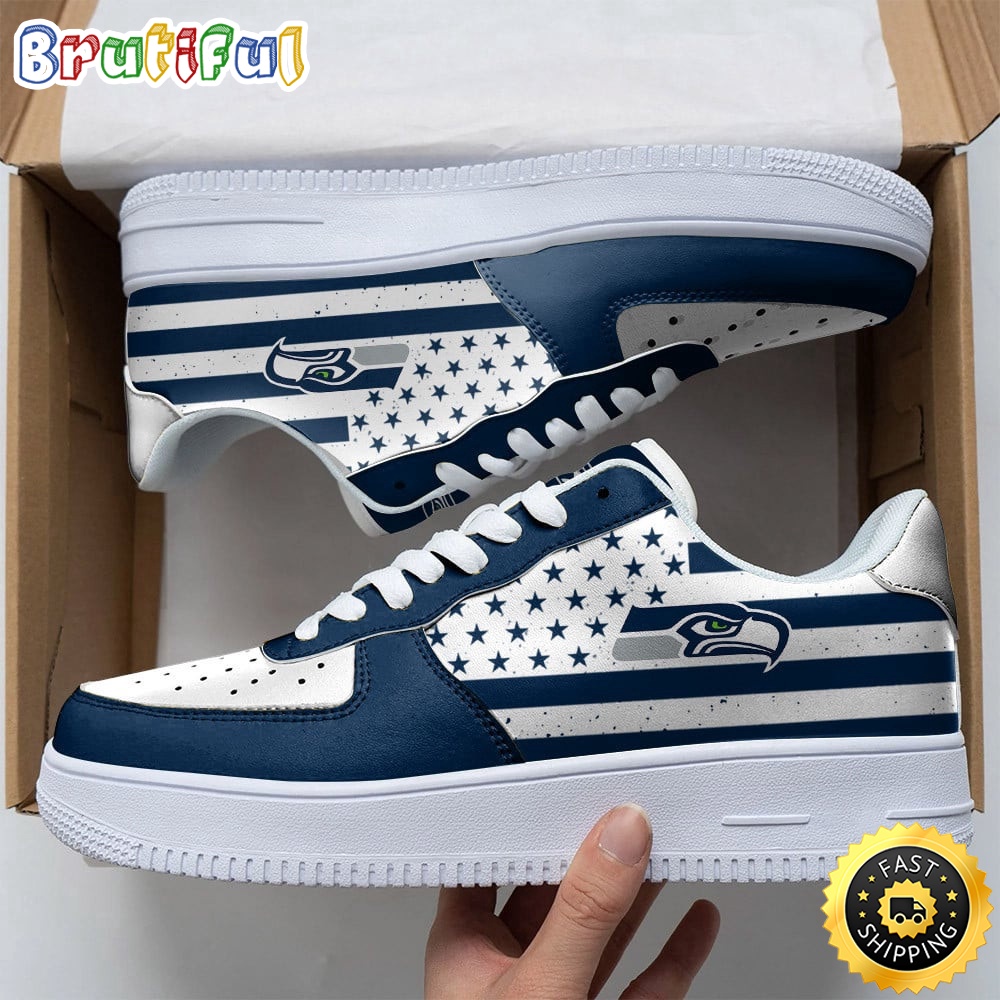 NFL Seattle Seahawks Air Force 1 Shoes Urban Streetwear Shoes 1