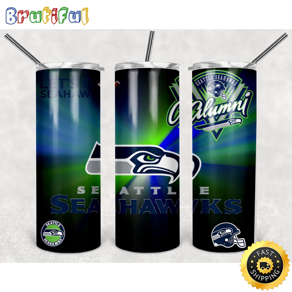 NFL Seattle Seahawks Tumbler Skinny Tumbler Chic Tumbler Cups
