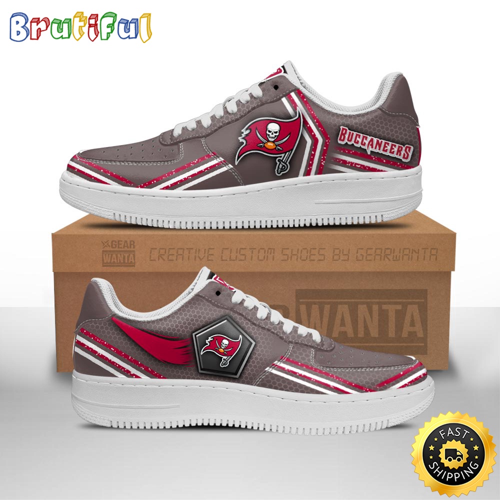 NFL Tampa Bay Buccaneers Air Force 1 Shoes Air Sneakers For Fans 1
