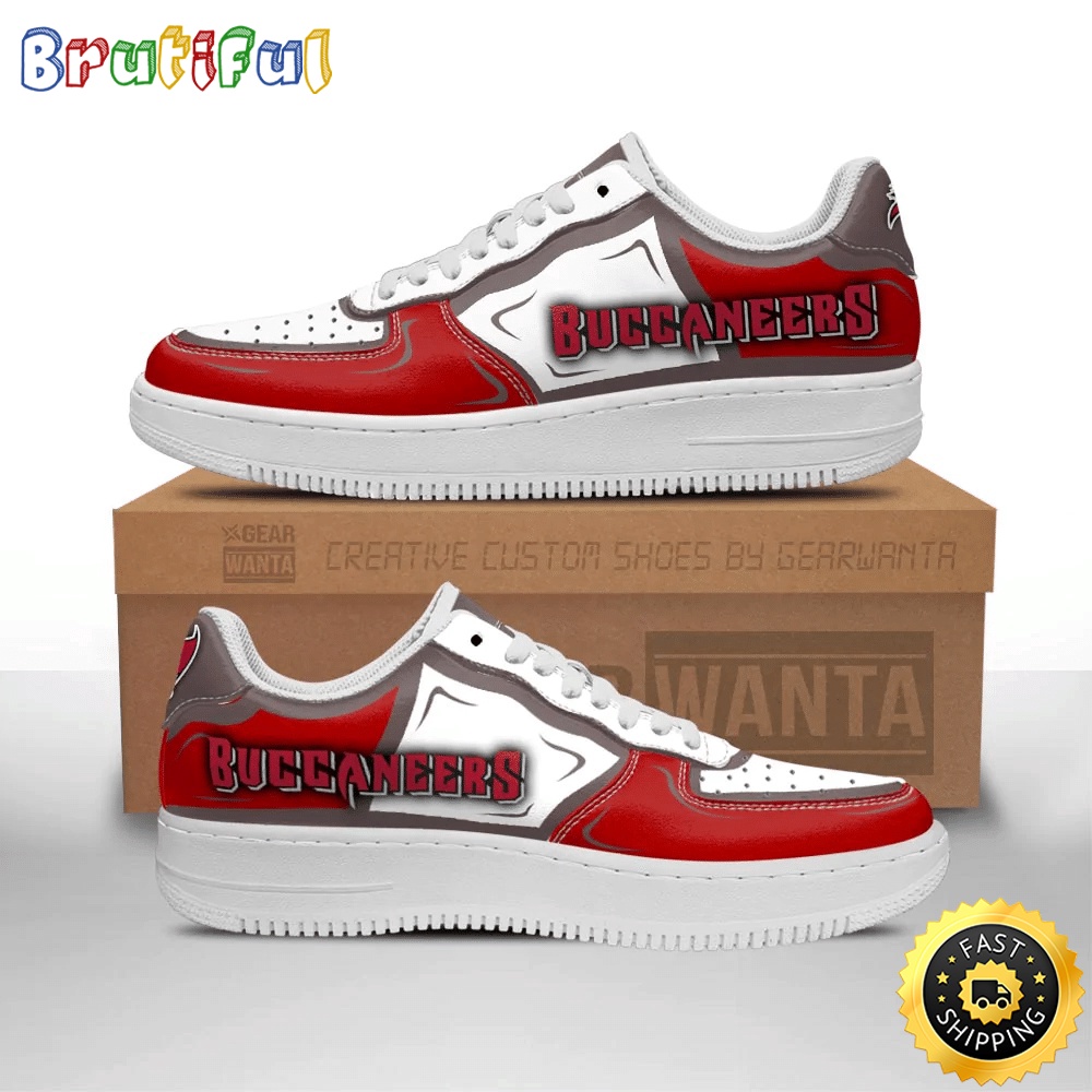NFL Tampa Bay Buccaneers Air Force 1 Shoes Football Sports Sneaker Shoes 1