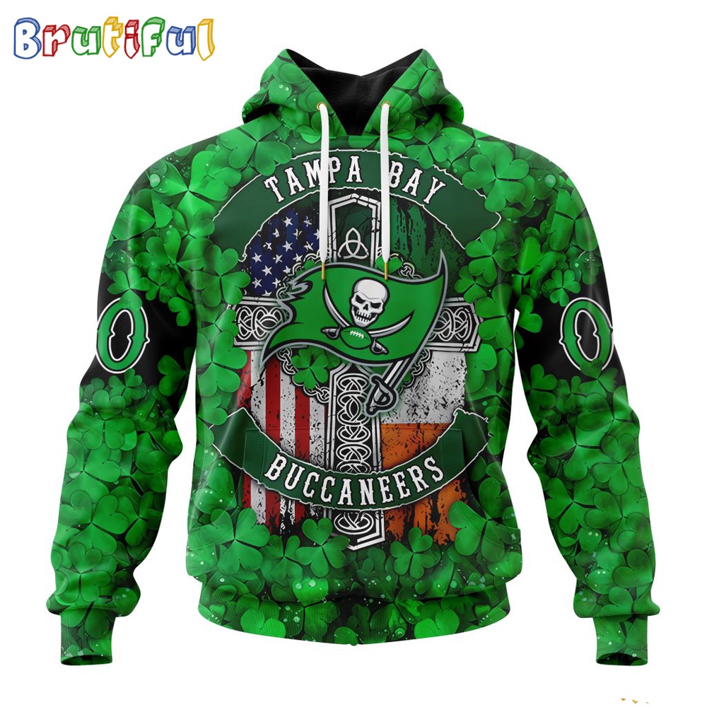 NFL Tampa Bay Buccaneers Hoodie Special Design Hoodie St Patrick Day 1