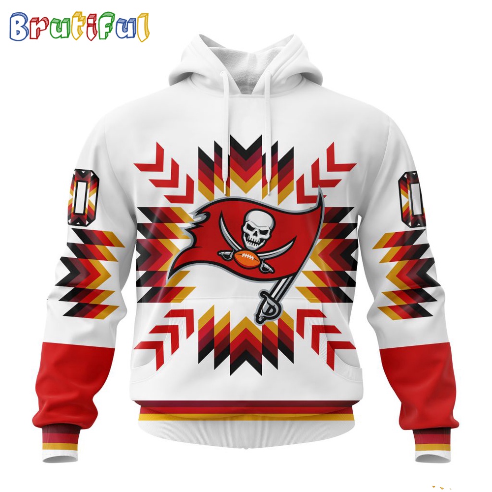 NFL Tampa Bay Buccaneers Hoodie Special Design With Native Pattern 1