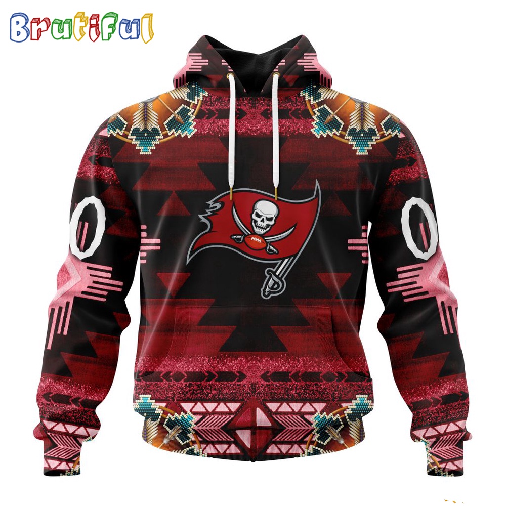 NFL Tampa Bay Buccaneers Hoodie Special Native Costume Design Hoodie 1