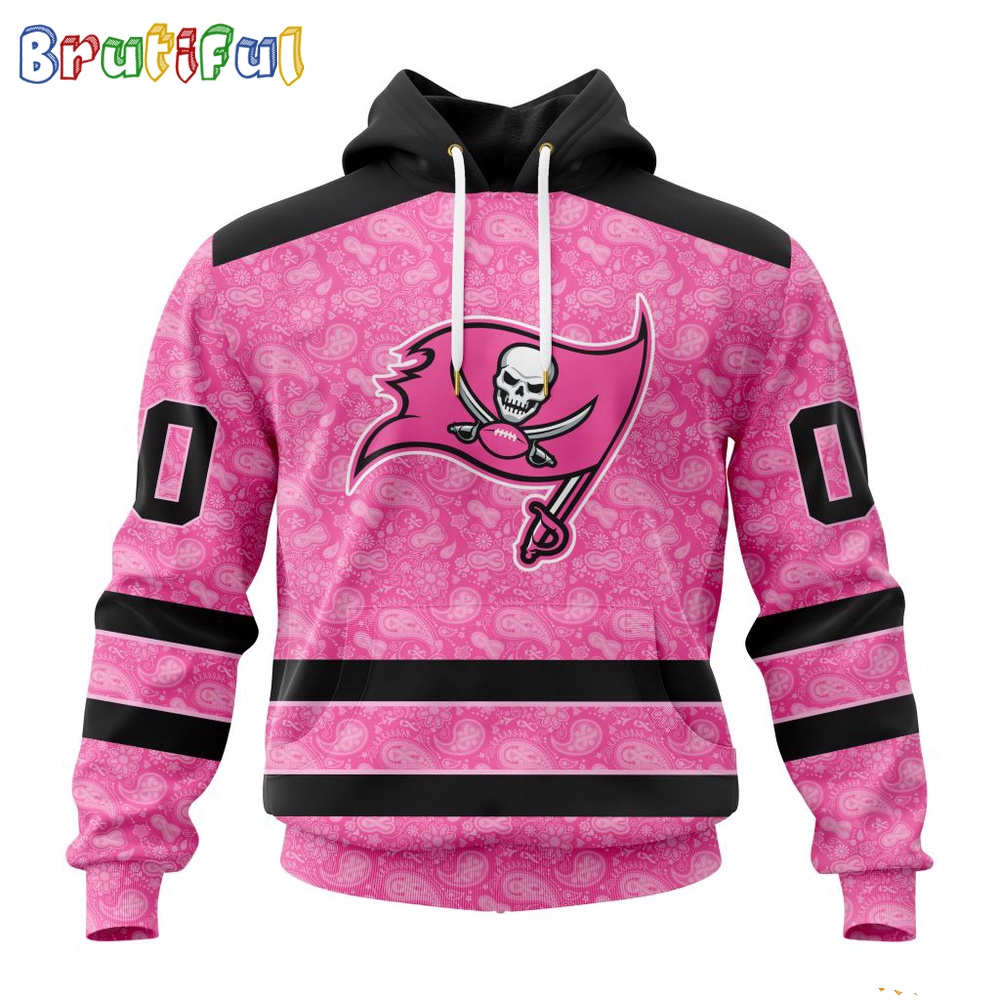 NFL Tampa Bay Buccaneers Hoodie Special Pink Hoodie Design Fight Breast Cancer 1