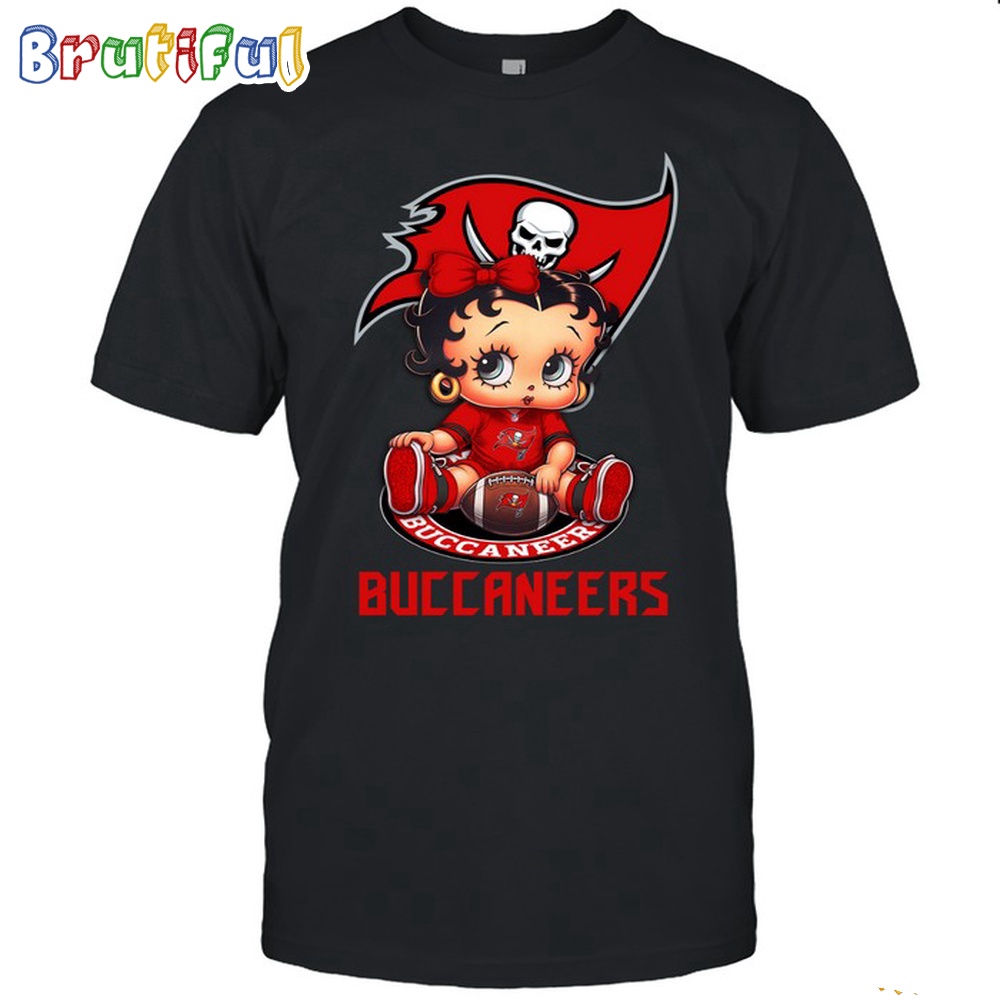 NFL Tampa Bay Buccaneers T Shirt Betty Boop Football Tshirt