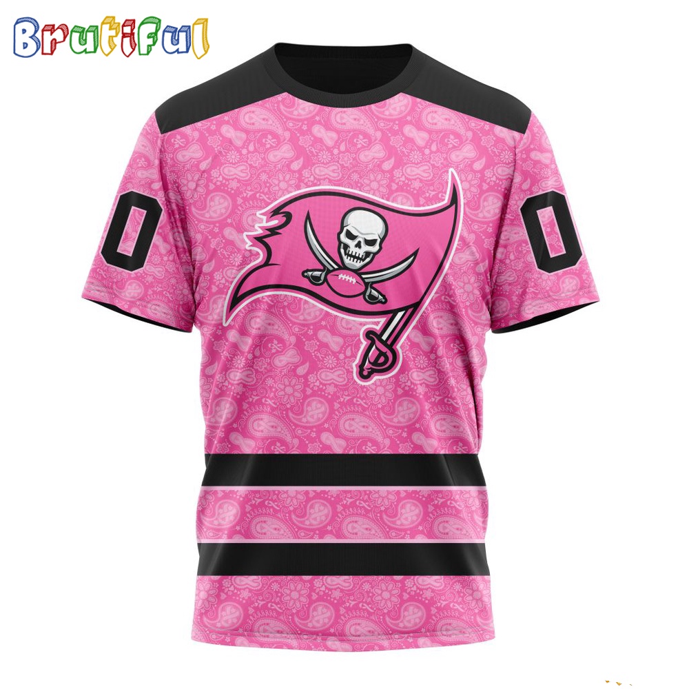 NFL Tampa Bay Buccaneers T Shirt Special Pink T Shirt Design Fight Breast Cancer 1