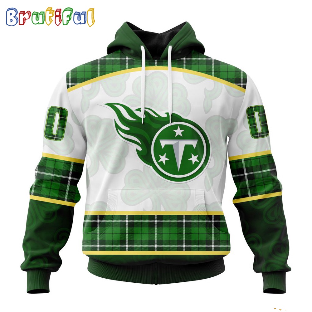 NFL Tennessee Titans Hoodie Special Design 3D Hoodie St Patrick Day 1