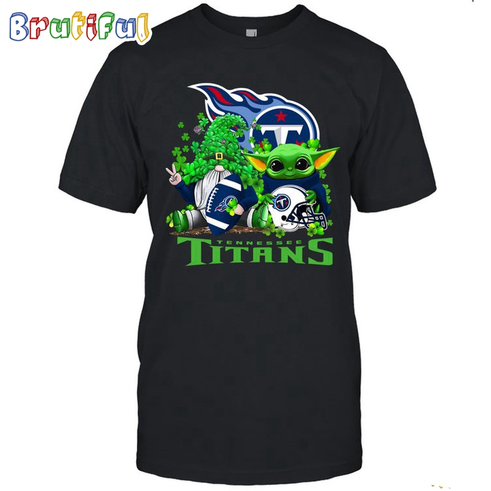 NFL Tennessee Titans St Patricks Day T Shirt Special Gomes Baby Yoda St Patricks Day Shirt 1