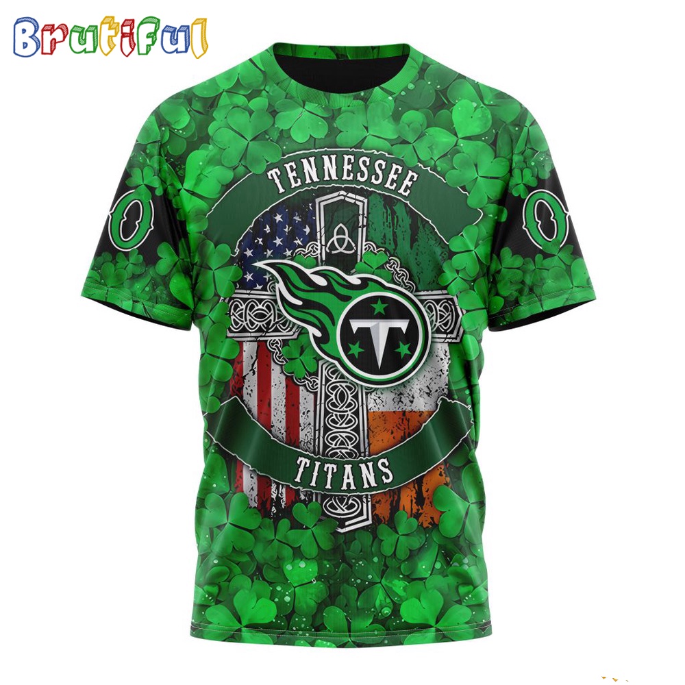 NFL Tennessee Titans T Shirt Special Design 3D T Shirt St Patrick Day 1