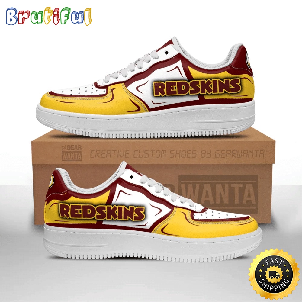 NFL Washington Commanders Air Force 1 Shoes Football Sports Sneaker Shoes 1