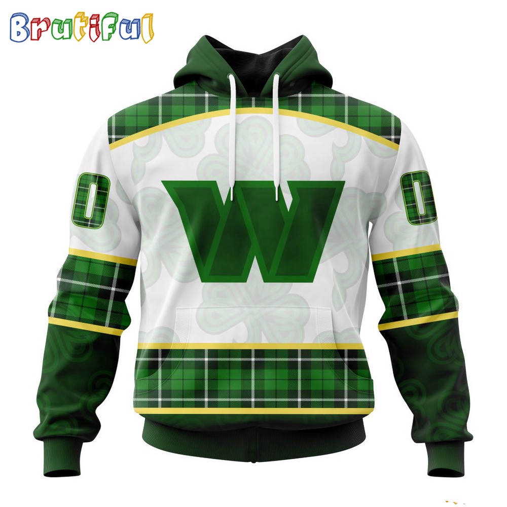 NFL Washington Commanders Hoodie Special Design 3D Hoodie St Patrick Day 1