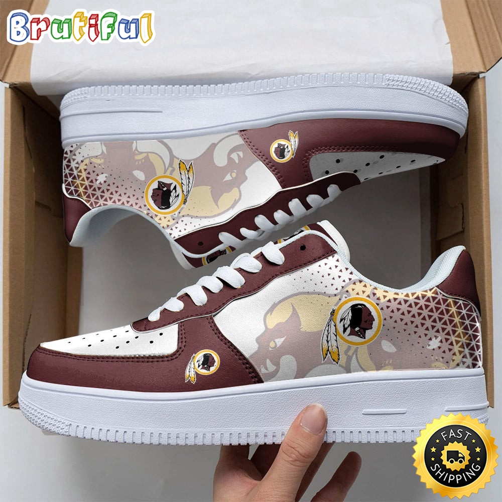 NFL Washington Redskins Air Force 1 Shoes Classic Air Force Kicks 1