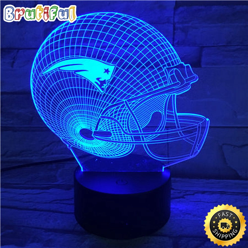 New England Patriots Night Light Sports 3D Illusion LED Lamp 1