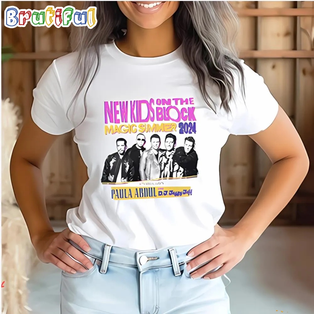 New Kids On The Block T Shirt New Kids On The Block Magic Summer 2024 Tour Shirt 1