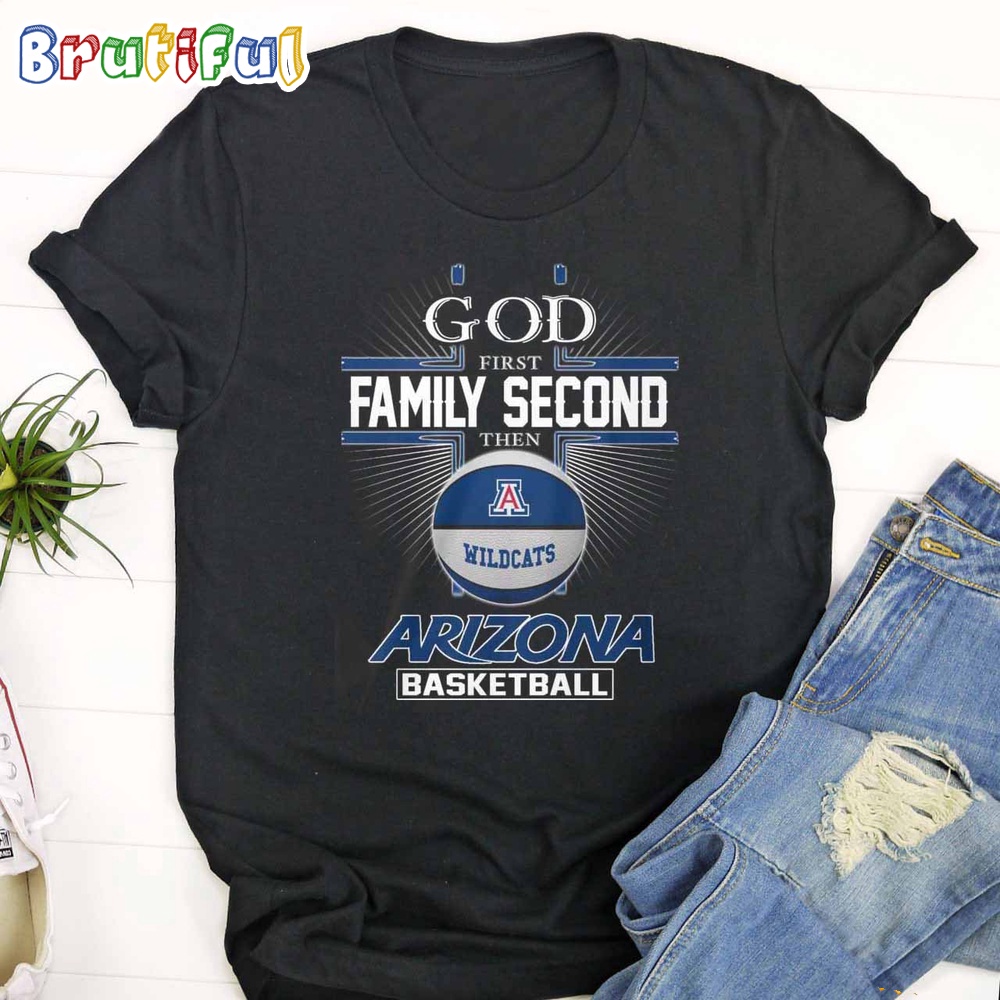 Arizona Suns God First Family Second Then Suns Basketball 2024 T Shirt