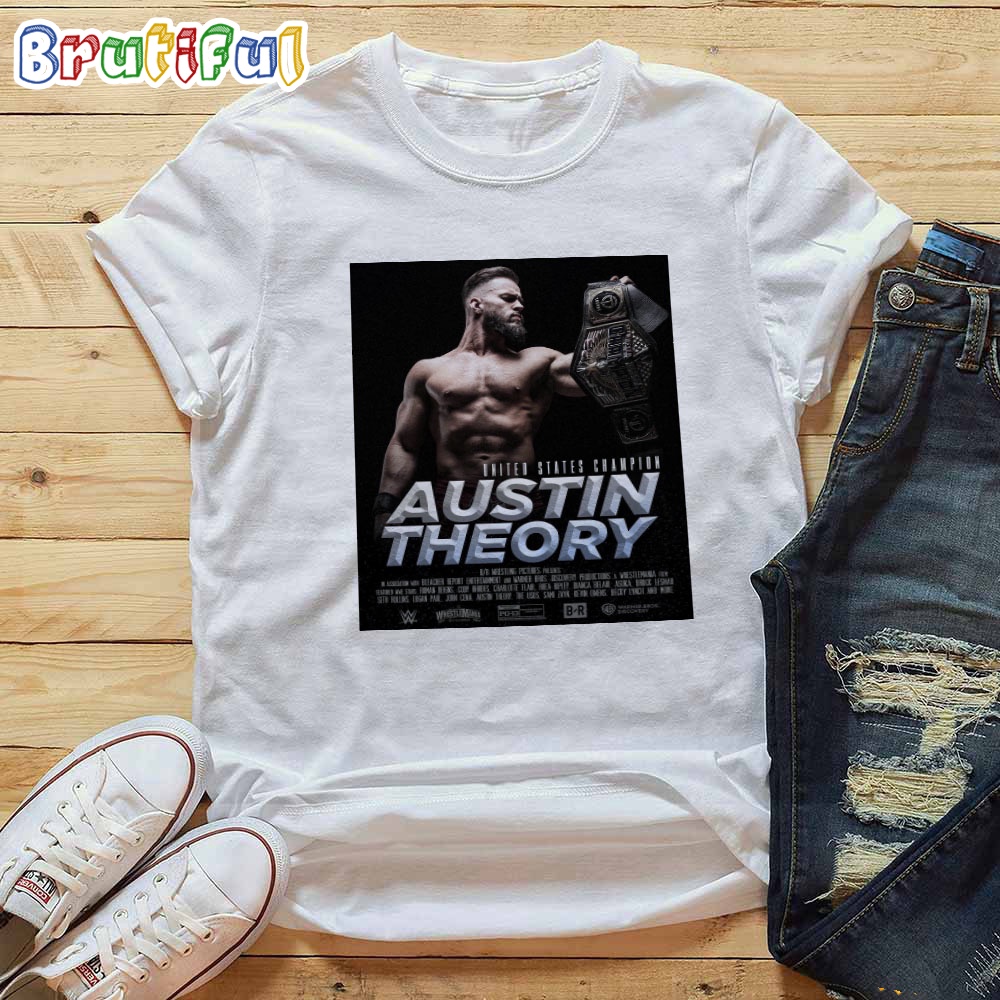 Austin Theory Is United States Champion T Shirt