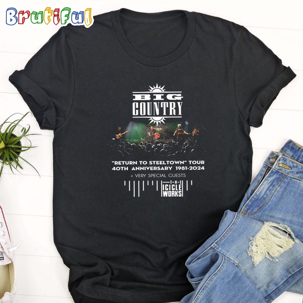 BC Return To Steeltown 40th Anniversary Tour 1984 2024 T Shirts