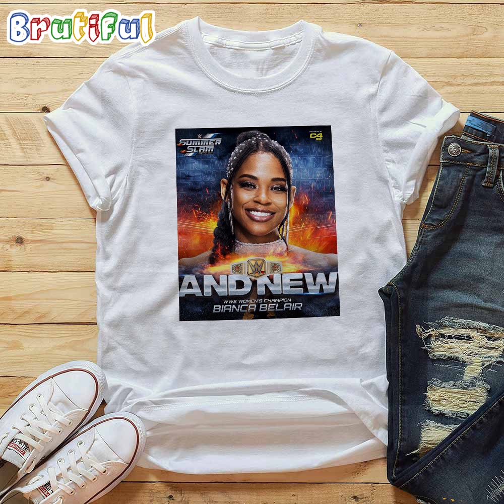 Bianca Belair And New WWE Womens Champion At WWE SummerSlam T Shirt