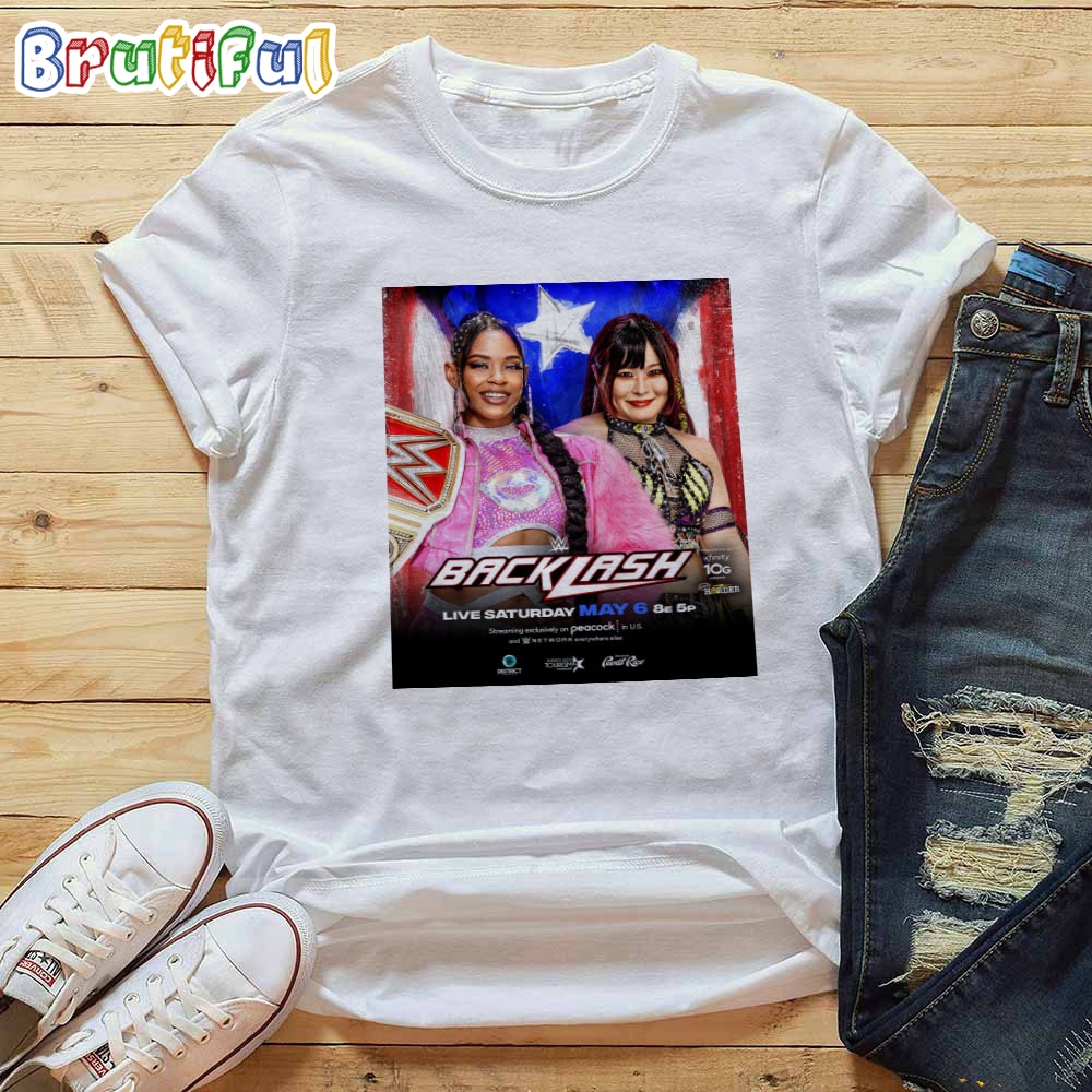 Bianca Belair Vs Iyo Sky At WWE Backlash For WWE Raw Womens Champion T Shirt