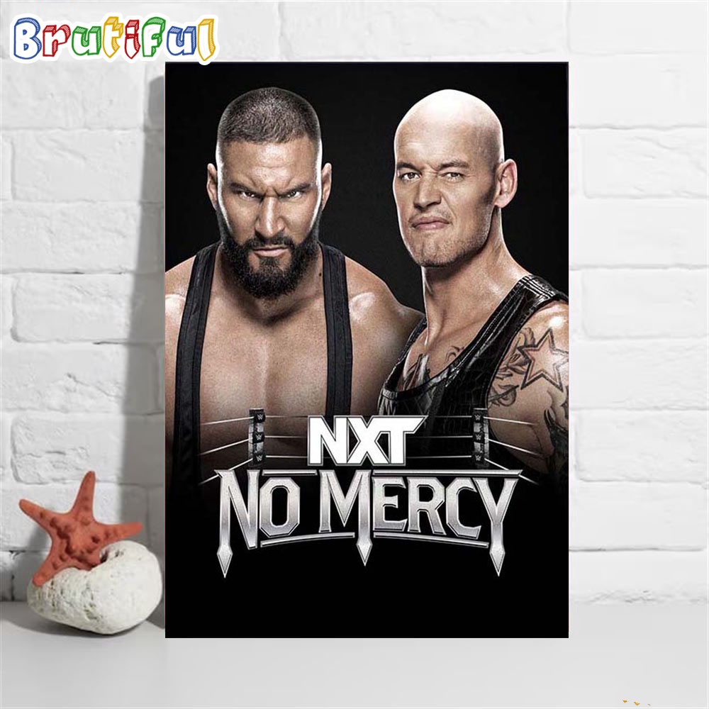 Bron Breakker Vs Baron Corbin At NXT No Mercy Wall Art Poster Canvas