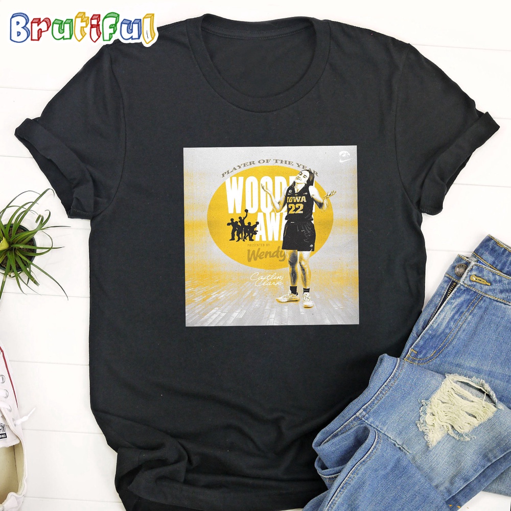 Caitlin Clark Is The Winner Of The Wooden Award T Shirt