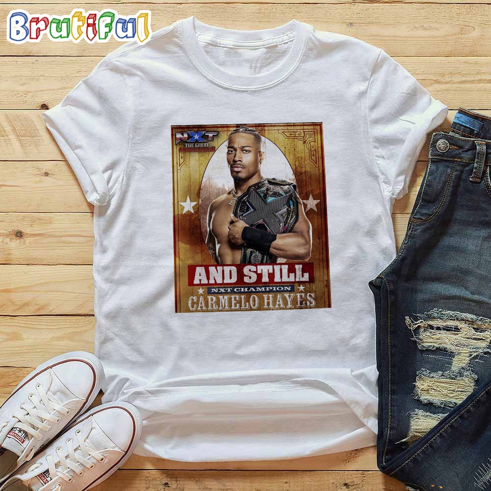 Carmelo Hayes And Still NXT Champion At WWE NXT The Great American Bash 2023 T Shirt