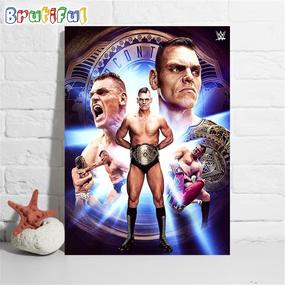 Congratulations To Gunther On Making History As The Longest Reigning IC Champion Ever Wall Art Poster Canvas
