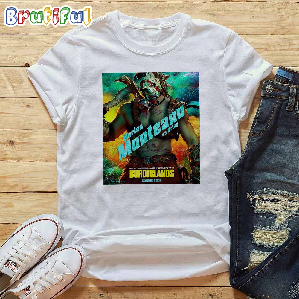 Florian Munteanu as Krieg in Borderlands Official Poster T Shirt