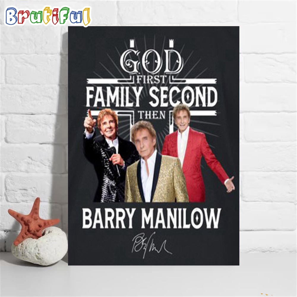 God Family Barry Manilow Poster Canvas